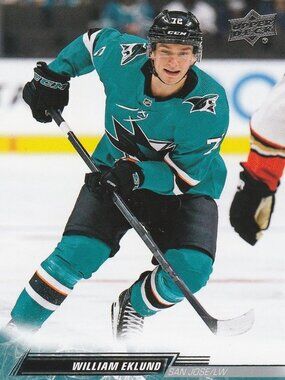 William Eklund - 2022/2023 Upper Deck Series 2 NHL Hockey Card